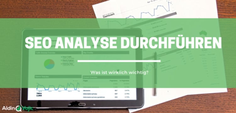 SEO Analyse durchführen Header