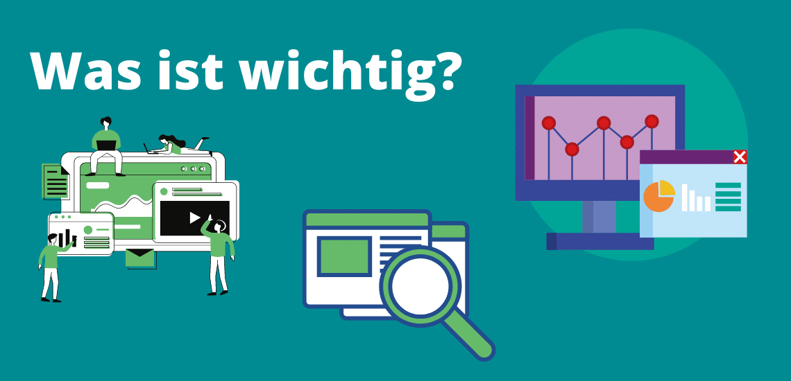 SEO Analyse was ist wichtig Illustration