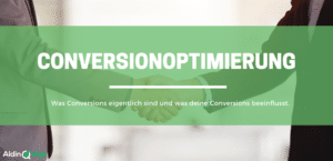 Conversionoptimierung Header