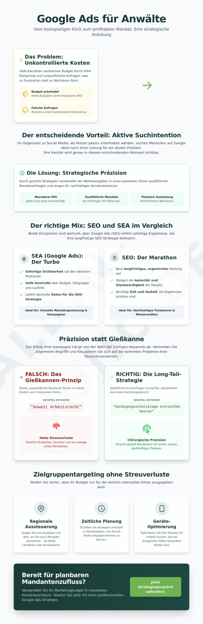 Google Ads für Anwälte: Mehr Mandanten durch SEA